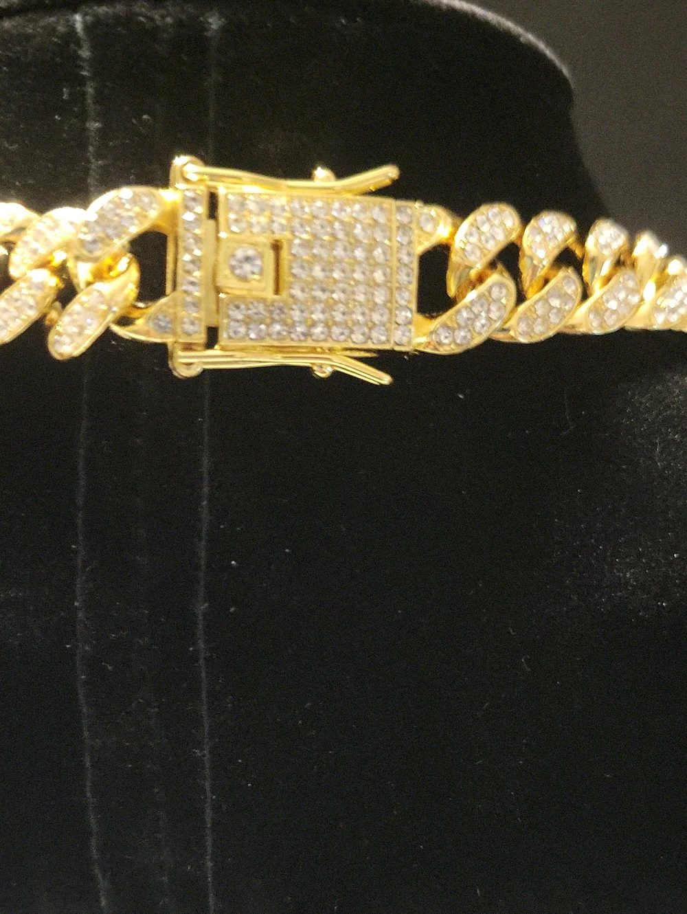Gold Tiger Head Pendant Necklace - . 20in
